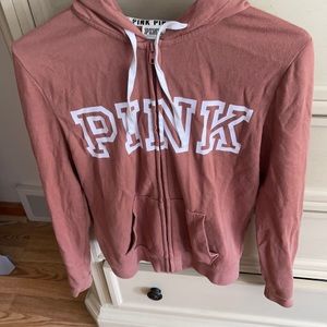 PINK zip hoodie